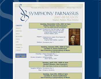 symphony parnassus